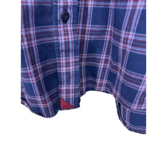 Untuckit Mens Plaid Button-Down Long Sleeve Casual Fit Shirt Size XXL - Picture 2 of 9